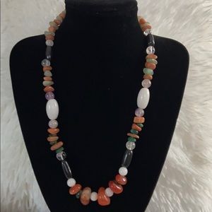 Agate chip necklace